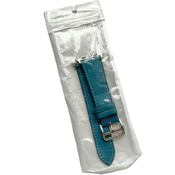 Apple Watch Band 42/44/45mm M Turquoise Blue NEW - Picture 8 of 8